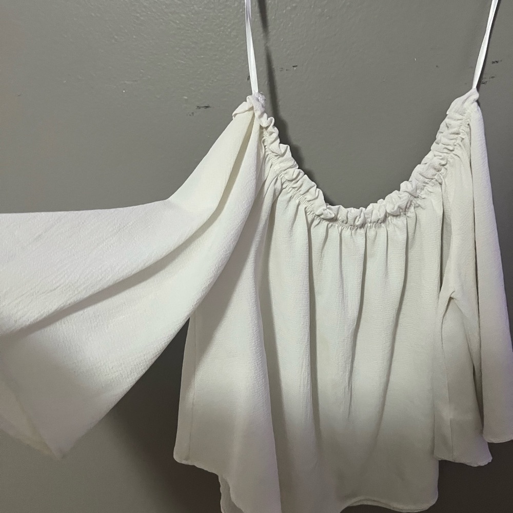 Off the shoulder blouse